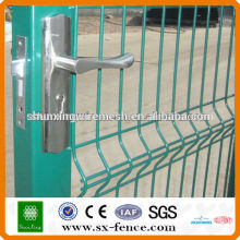 galvanized and powder coated security housing fence wire mesh gate